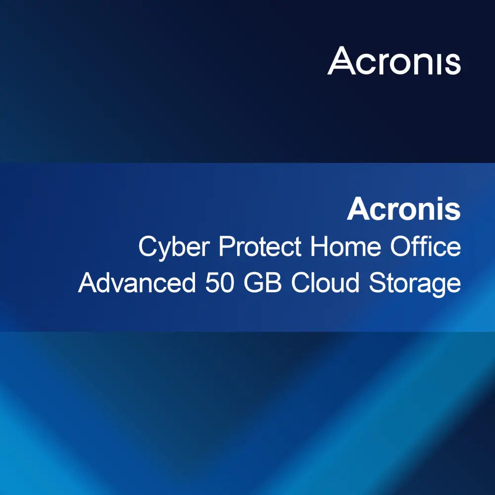 Acronis Cyber Protect Home Office Advanced 50 GB molnlagring