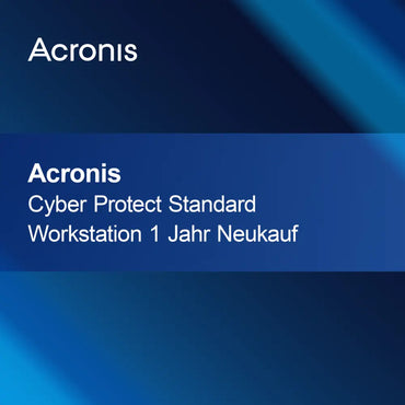 Acronis Cyber Protect Standard Arbetsstation