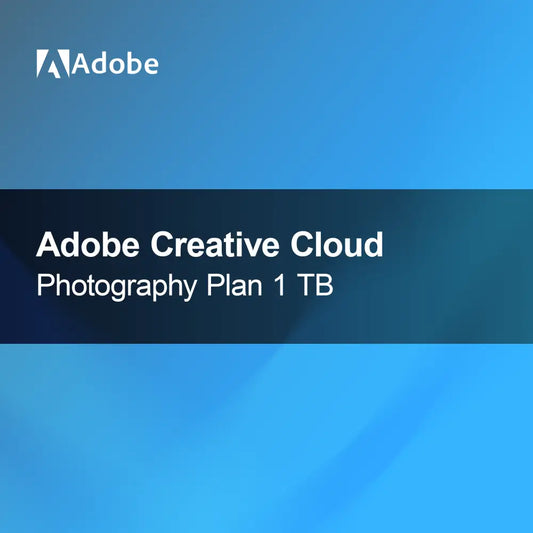 Adobe Creative Cloud Fotoplan för utbildning