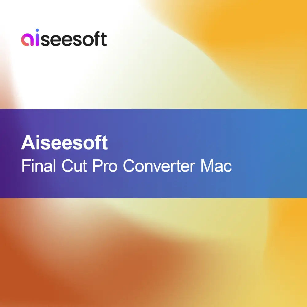 Aiseesoft Final Cut Pro-omvandlare Mac