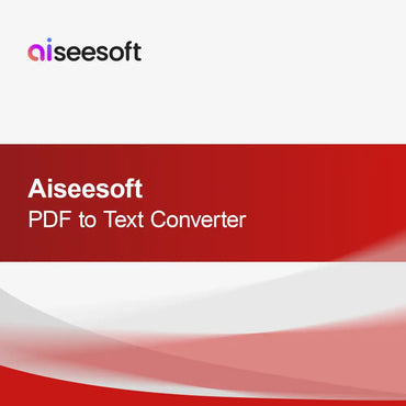 Aiseesoft PDF till textkonverterare