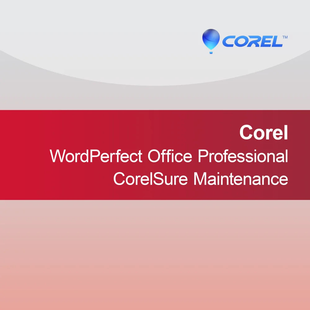 Corel WordPerfect Office Professional CorelSure Underhåll