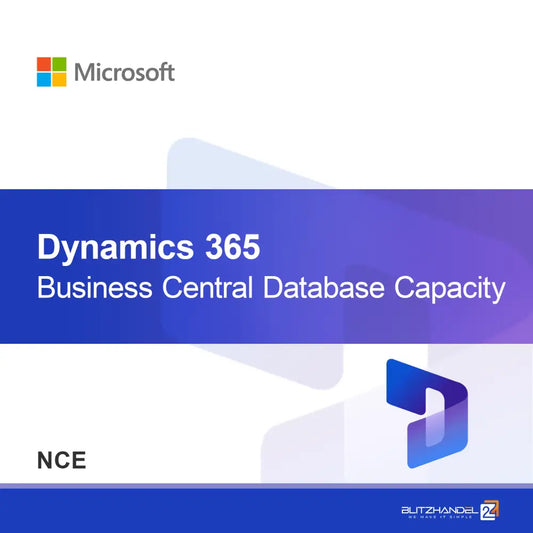 Dynamics 365 Business Central Databas Kapacitet (NCE)