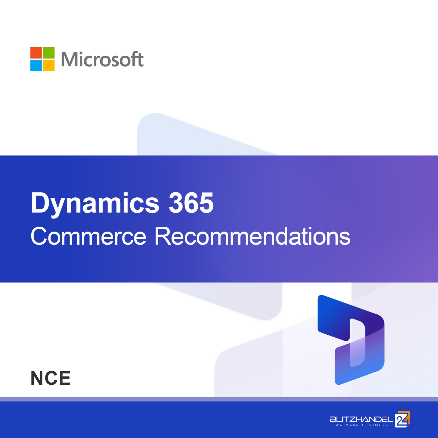 Dynamics 365 Commerce Rekommendationer (NCE)