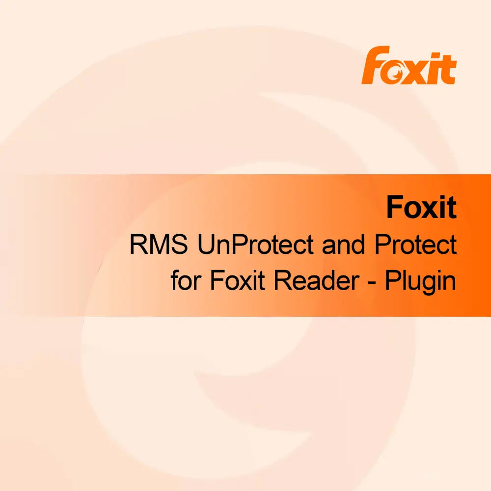 Foxit RMS Avskydda och Skydda för Foxit Reader - Plugin