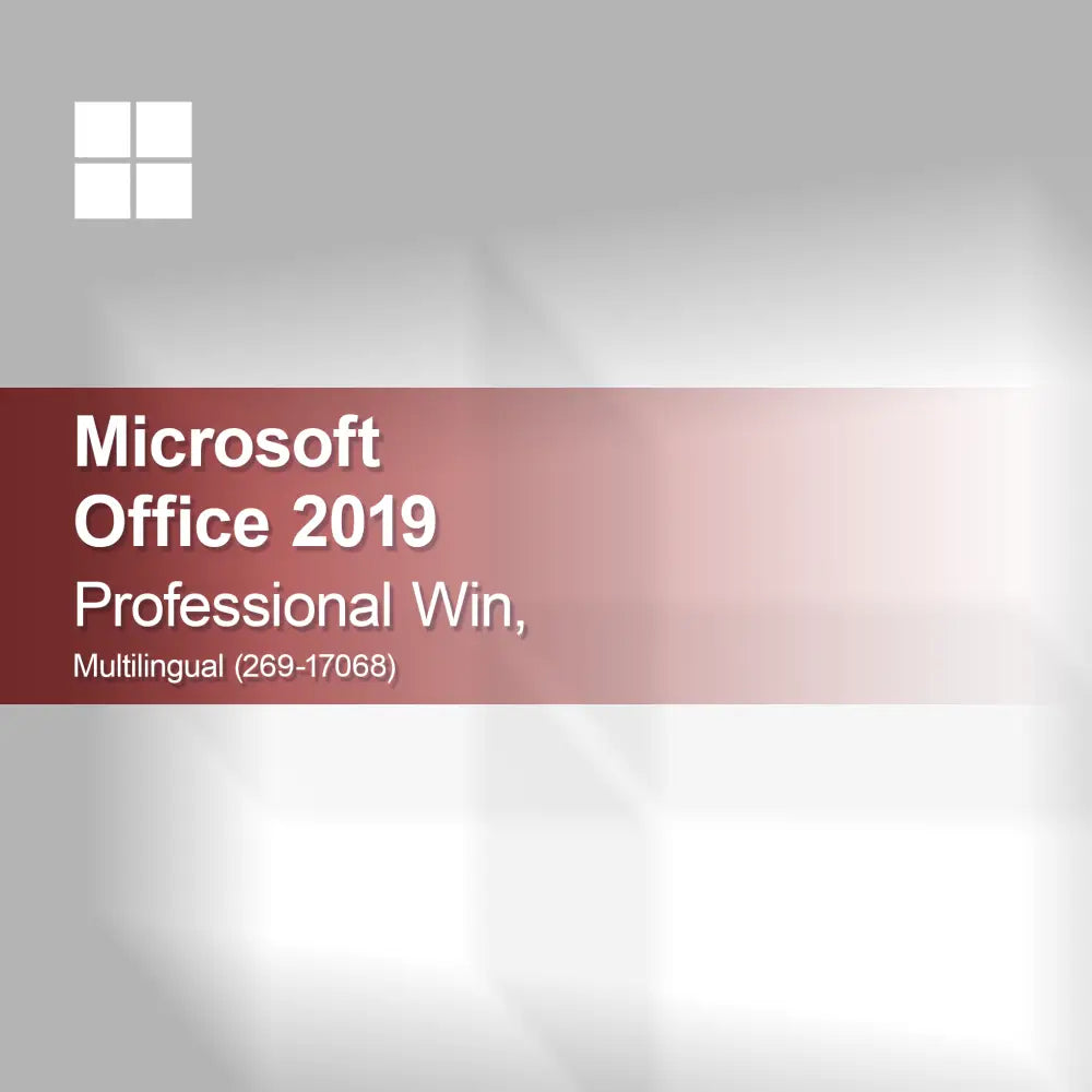Microsoft Office 2019 Professional Win, flerspråkig (269-17068)