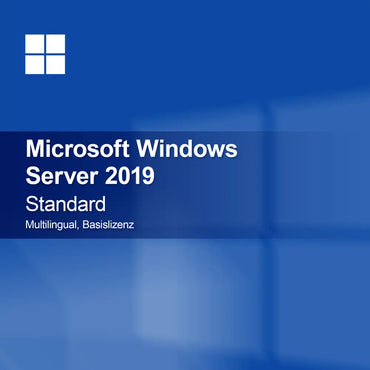 Microsoft Windows Server 2019 Standard, flerspråkig, baslicens