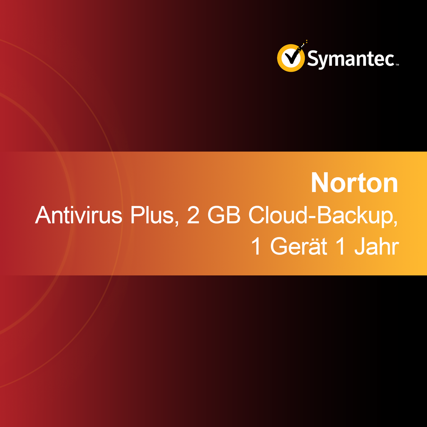 Norton Antivirus Plus, 2 GB molnbackup, 1 enhet 1 år
