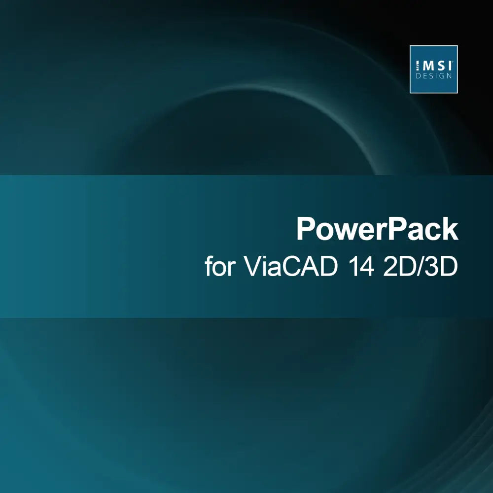 PowerPack för ViaCAD 14 2D/3D