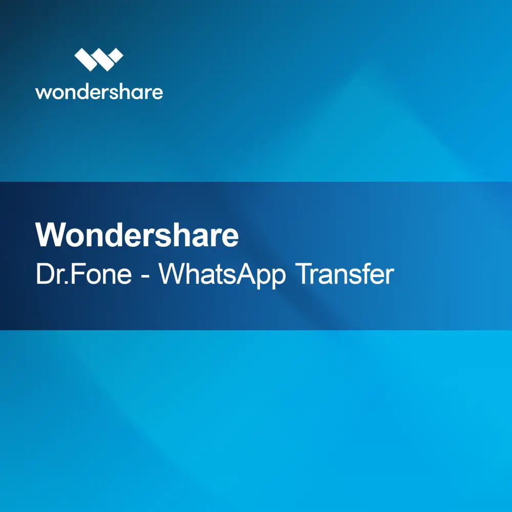 Wondershare Dr.Fone - WhatsApp-överföring