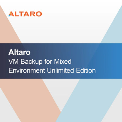 Altaro VM Backup för blandad miljö obegränsad utgåva