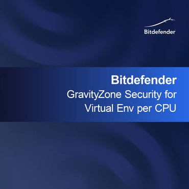 Bitdefender GravityZone Security för virtuella miljöer per CPU