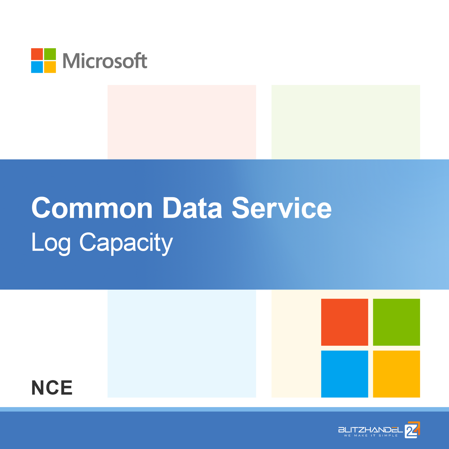 Loggkapacitet för Common Data Service (NCE)