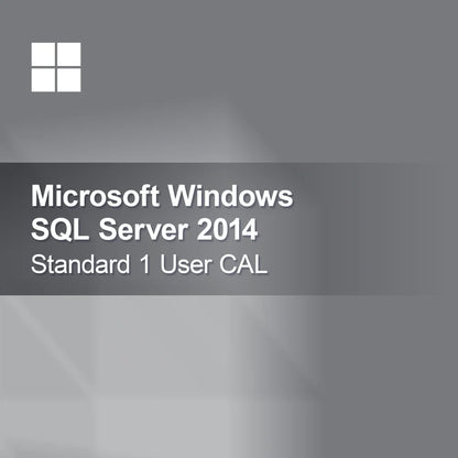 Microsoft SQL Server 2014 Standard 1 användar-CAL