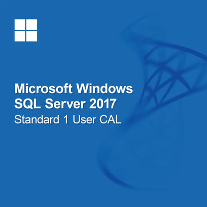Microsoft SQL Server 2017 Standard, 1 användar-CAL