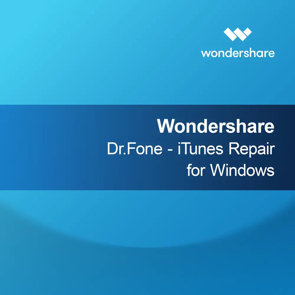 Wondershare Dr.Fone - iTunes-reparation för Windows